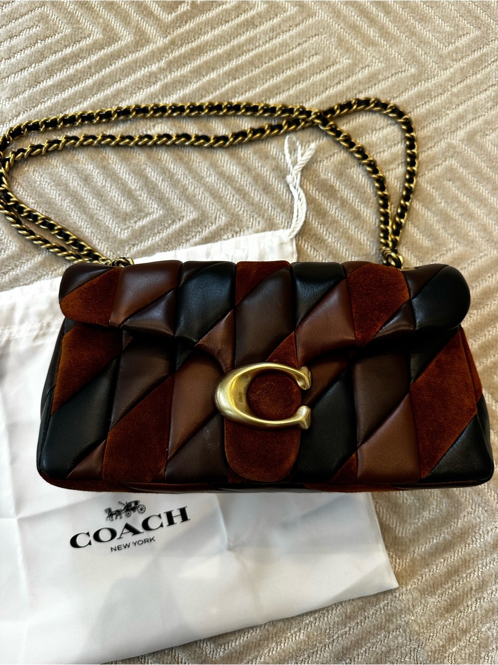 Coach~Tabby 20 Patchwork Quilted🤎 - Picture 7 of 11